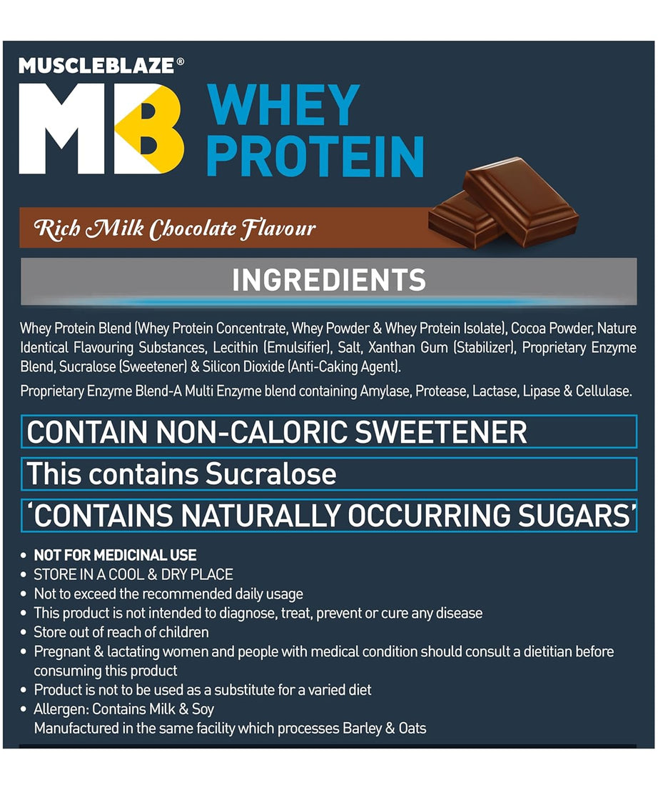 MuscleBlaze Whey Protein 1kg