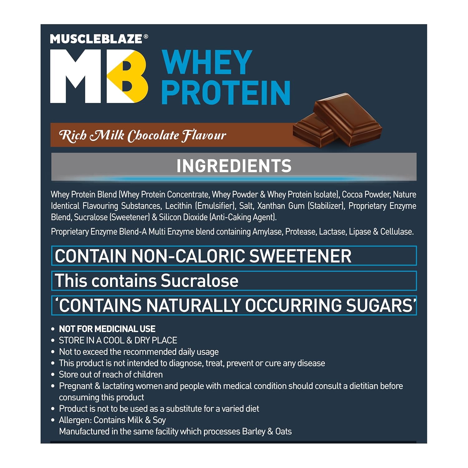 MuscleBlaze Whey Protein 1kg