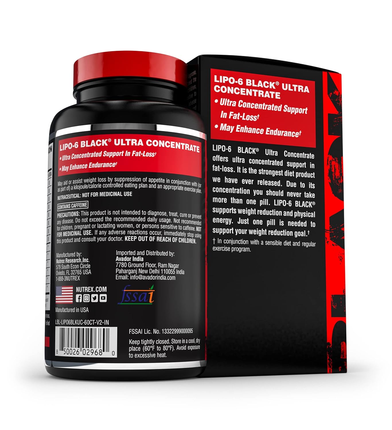 Nutrex Research LIPO-6 Black Ultra Concentrate