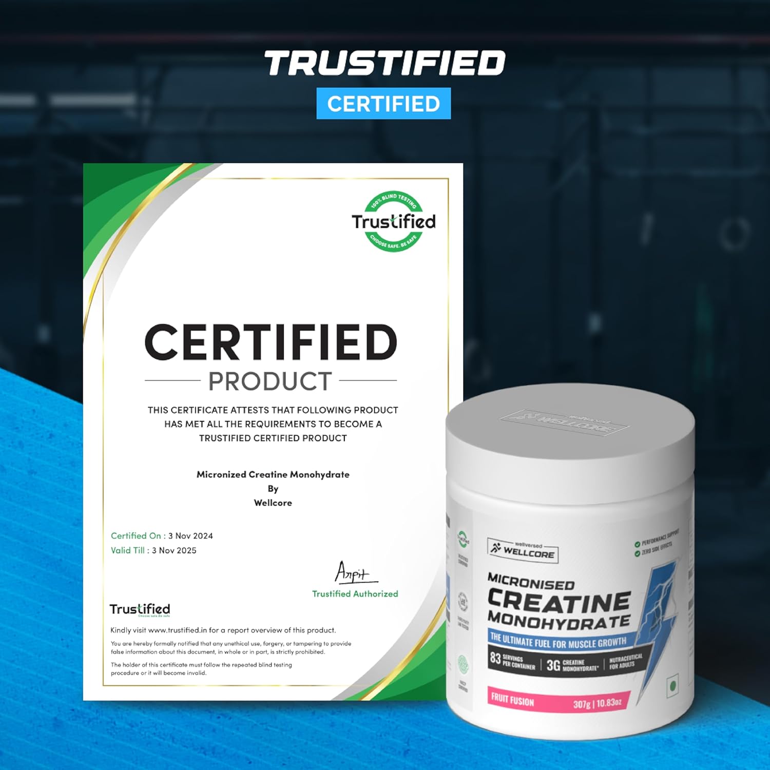 Wellcore Creatine 307g