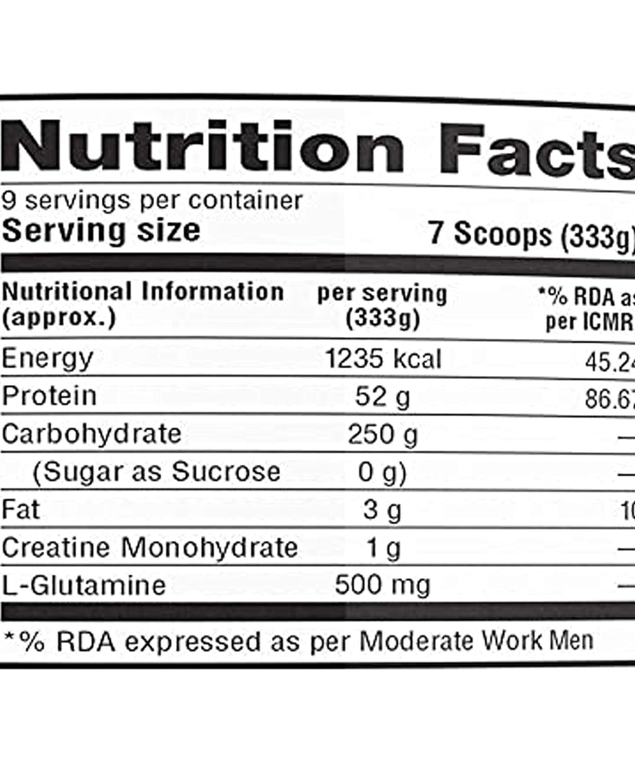 Labrada Muscle Mass Gainer 3kg