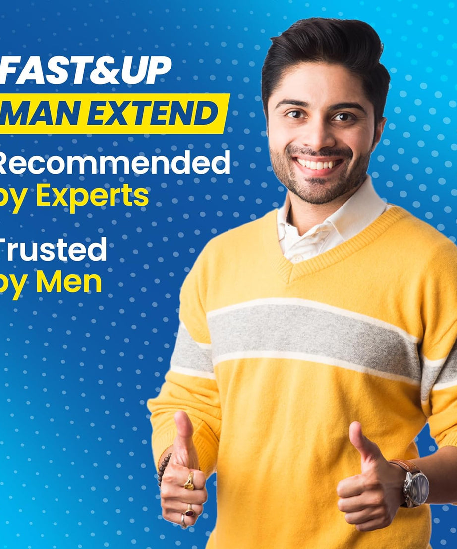 Fast&Up Man Extend | Testofen+Brahmi+Performance Boosters 20 Effervescent Tablets