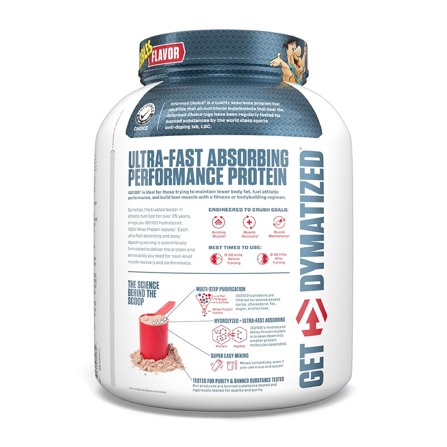 Dymatize Nutrition ISO100 Hydrolyzed Whey Protein Isolate 2.3kg