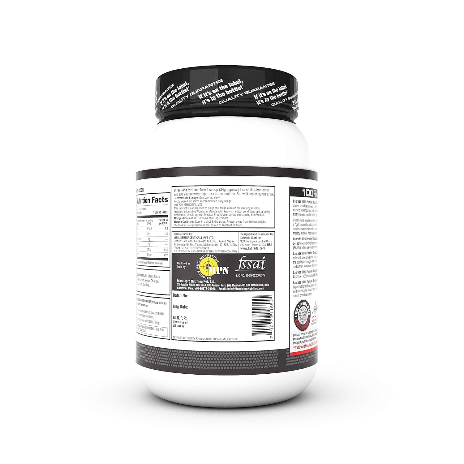 Labrada 100% Casein 1kg