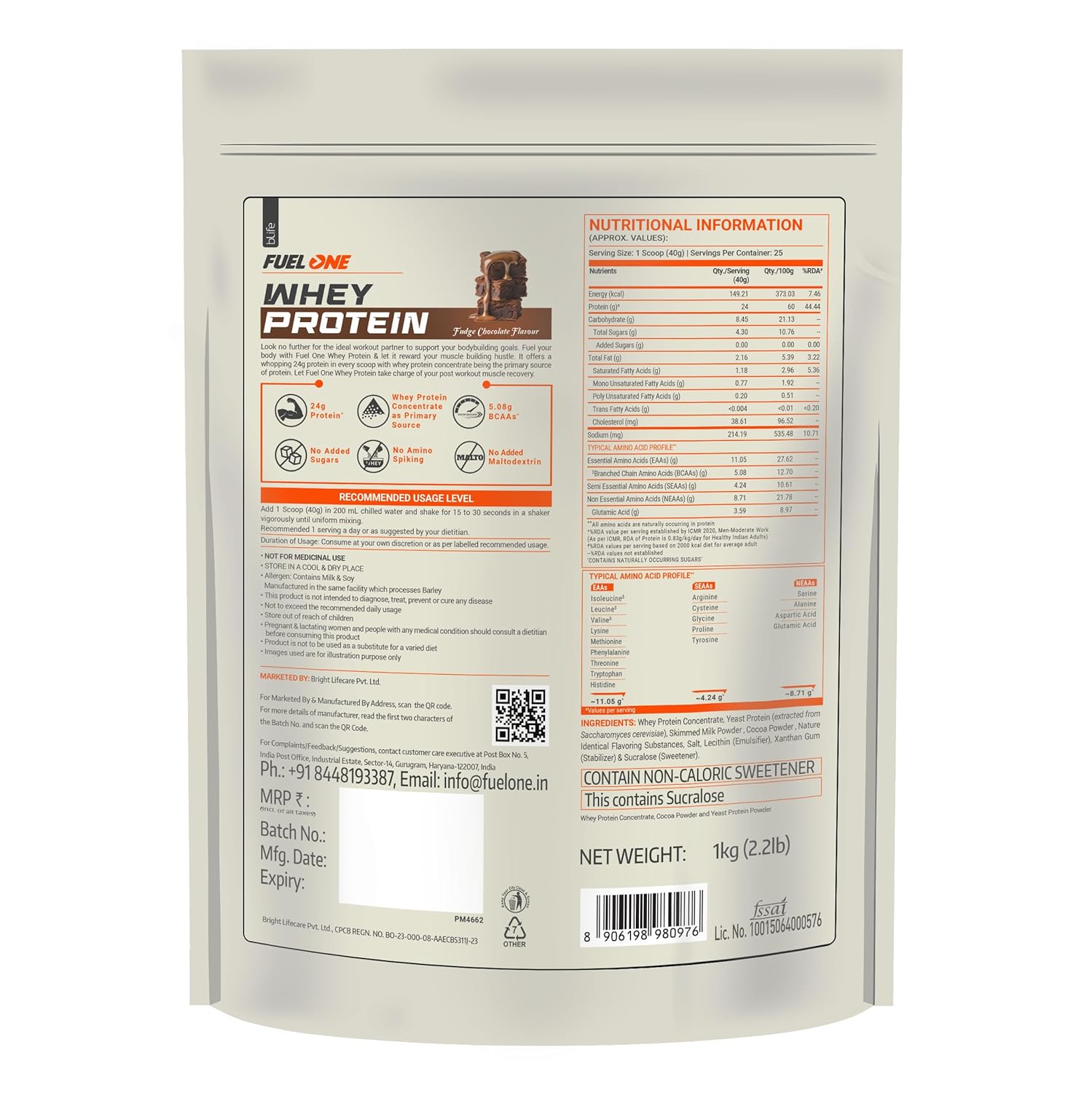 Fuel one whey 1kg