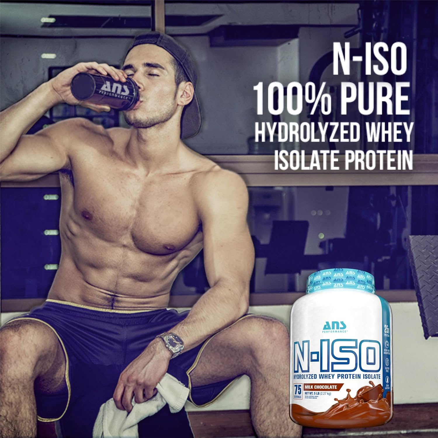 ANS Performance N-ISO Hydrolyzed Whey Protein Isolate 2.3kg