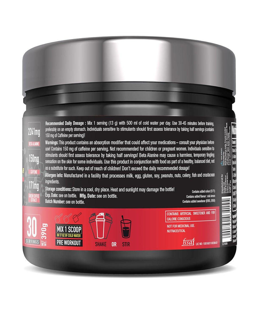 One Science Nutrition Pre-Workout Energy Booster Ghost Mango- 390g