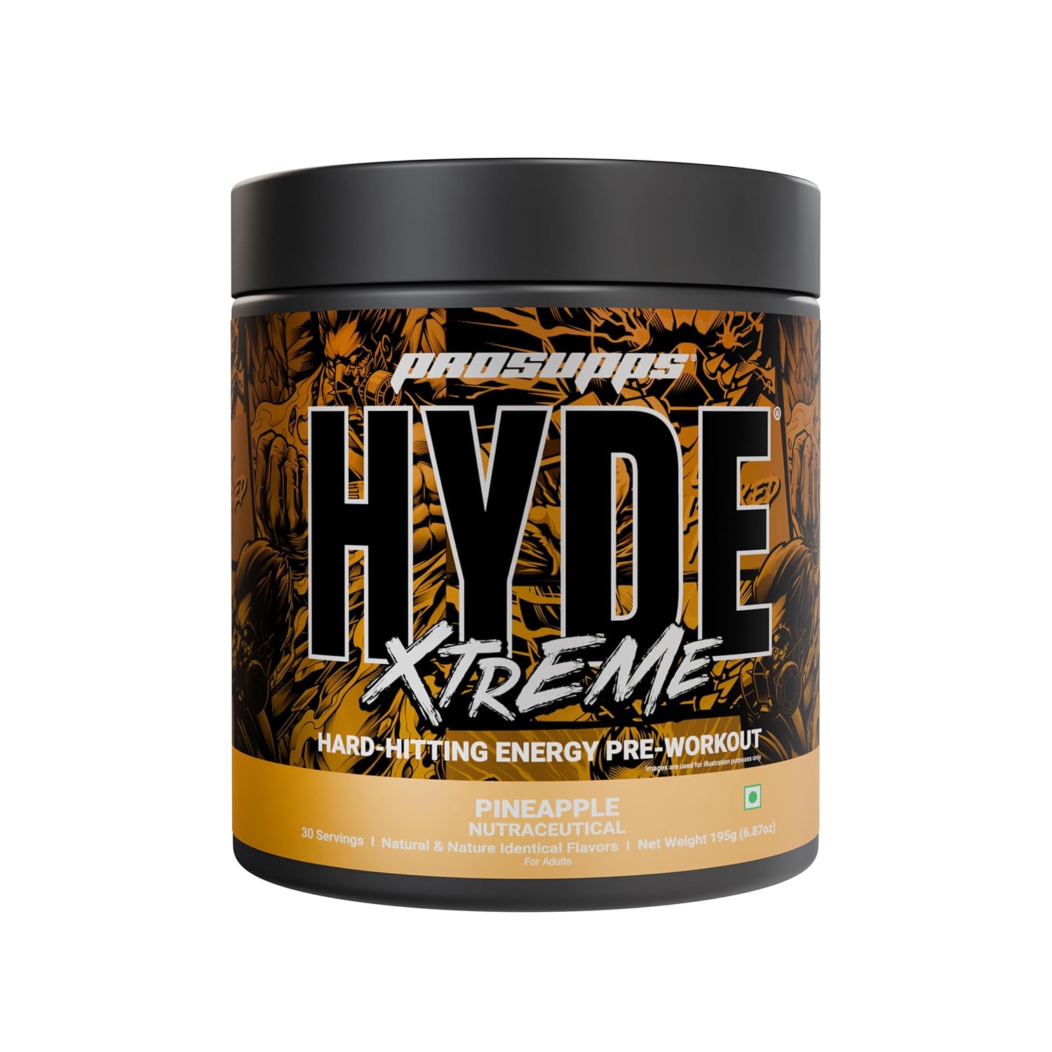Prosupps Hyde Xtreme Hard Hitting Energy Pre Workout 30servings