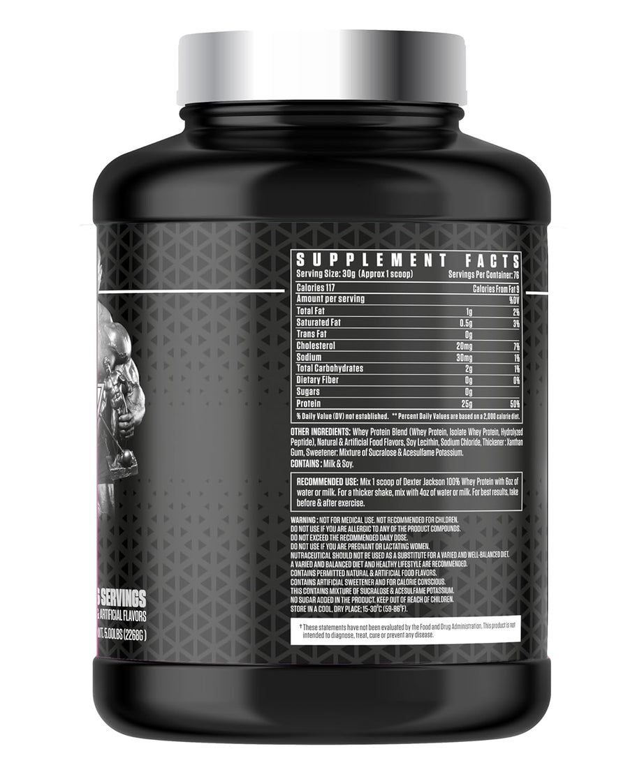 Dexter jakson isolate+hydrolysed whey 5lb