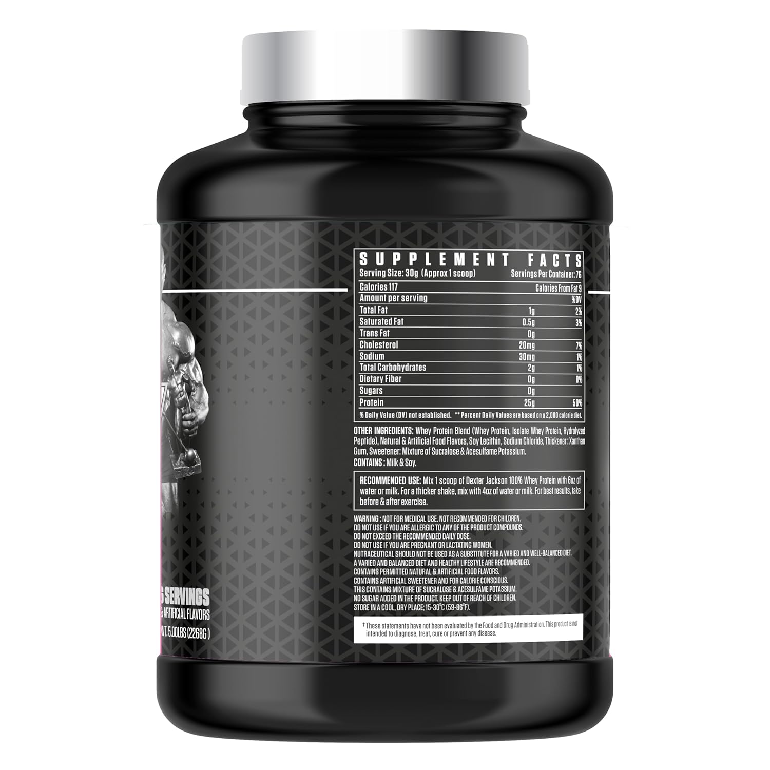 Dexter jakson isolate+hydrolysed whey 5lb