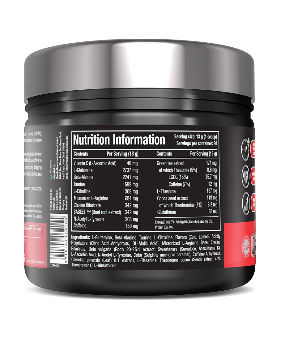 One Science Nutrition Pre-Workout Energy Booster Ghost Mango- 390g