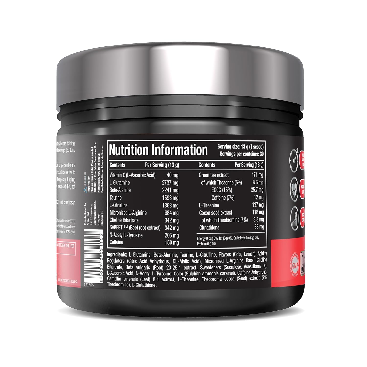 One Science Nutrition Pre-Workout Energy Booster Ghost Mango- 390g