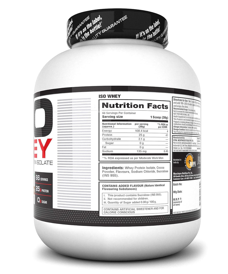 Labrada ISO Whey 100% Whey Protein Isolate 2kg