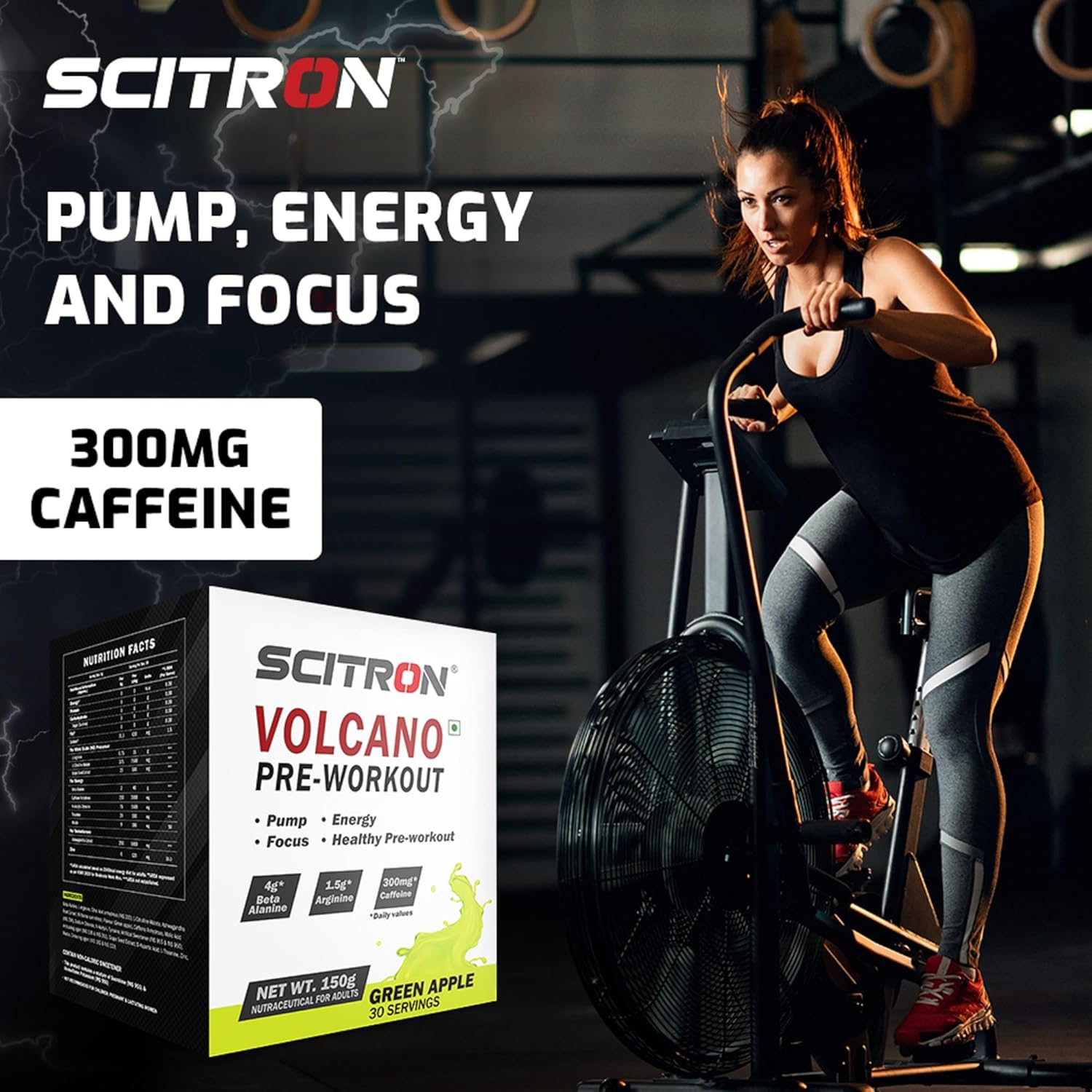 Scitron Volcano Pre Workout 150g