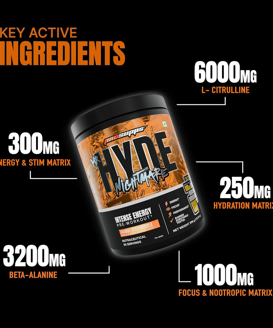 Prosupps Mr Hyde Xtreme Nightmare Pre-Workout 402g