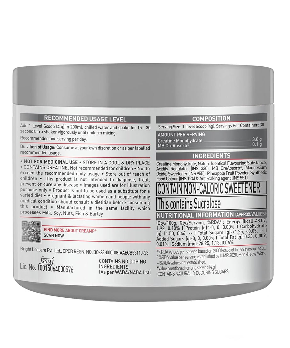 Muscleblaze Creatine 100g