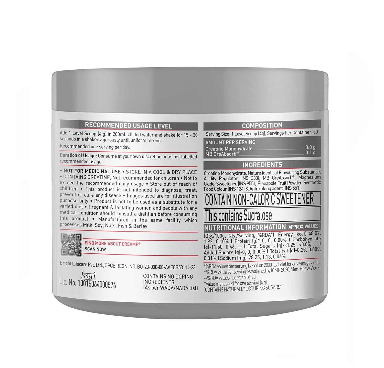 Muscleblaze Creatine 100g