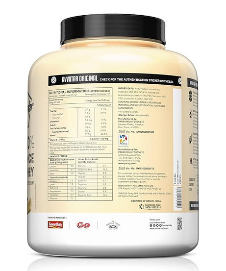 Avvatar 100% Performance whey 2kg