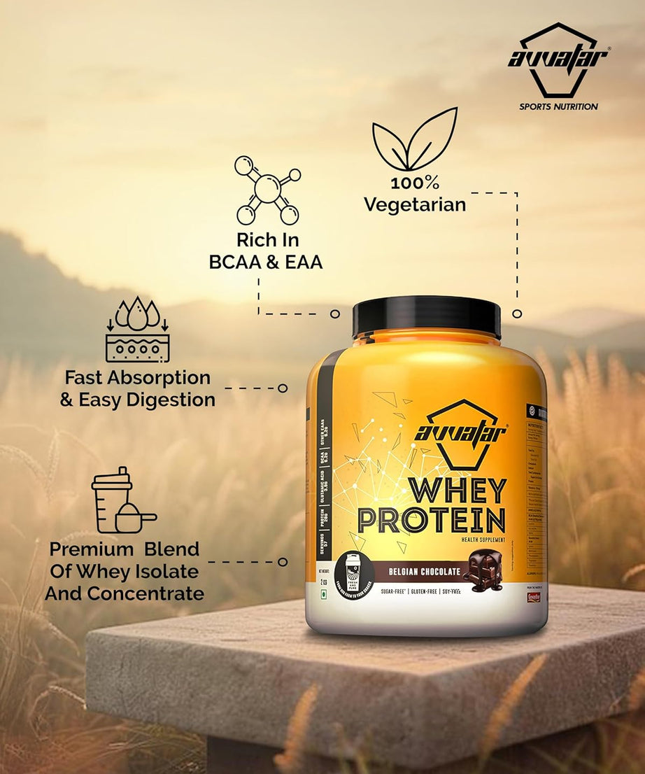 Avvatar Whey Protein Belgian 2kg