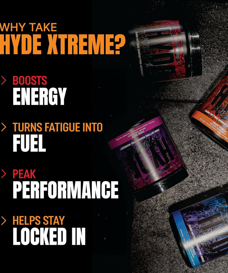 Prosupps Hyde Xtreme Hard Hitting Energy Pre Workout 30servings