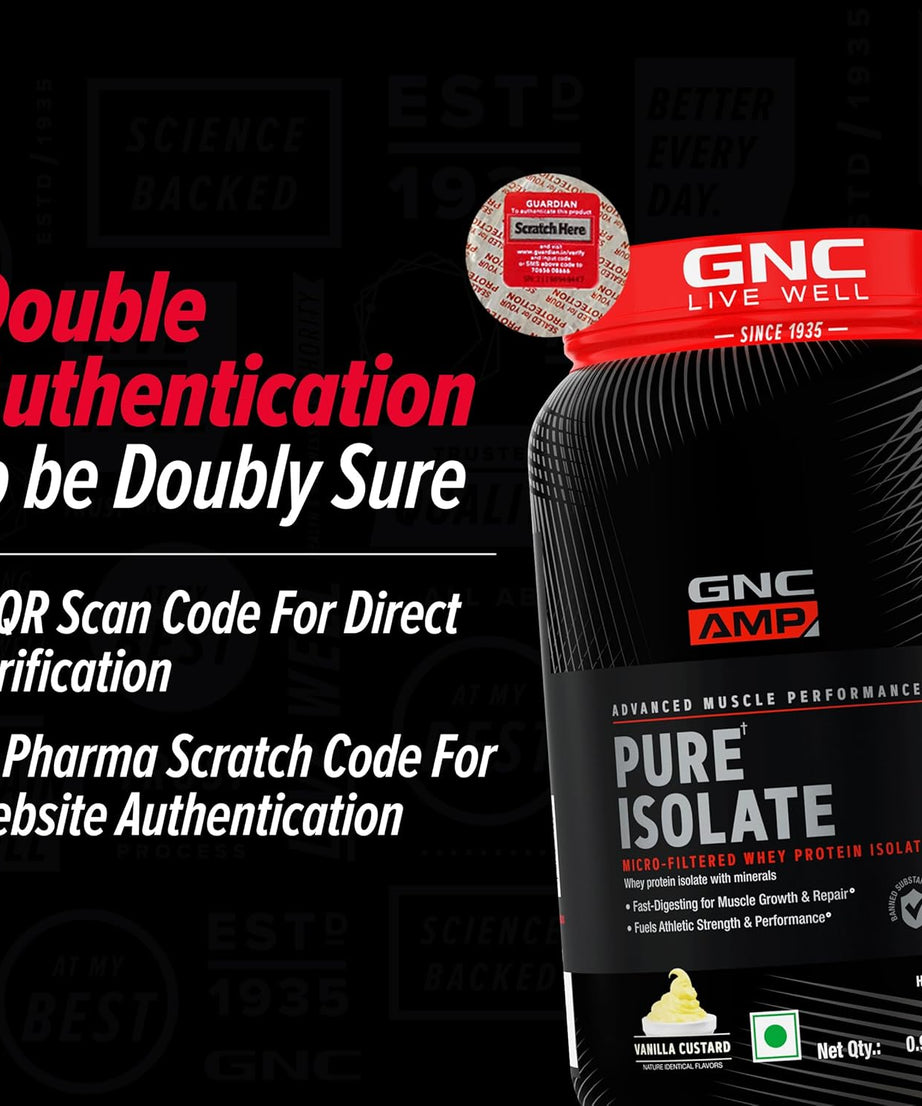 GNC AMP Advanced Muscle Performance Pure Isolate 907g