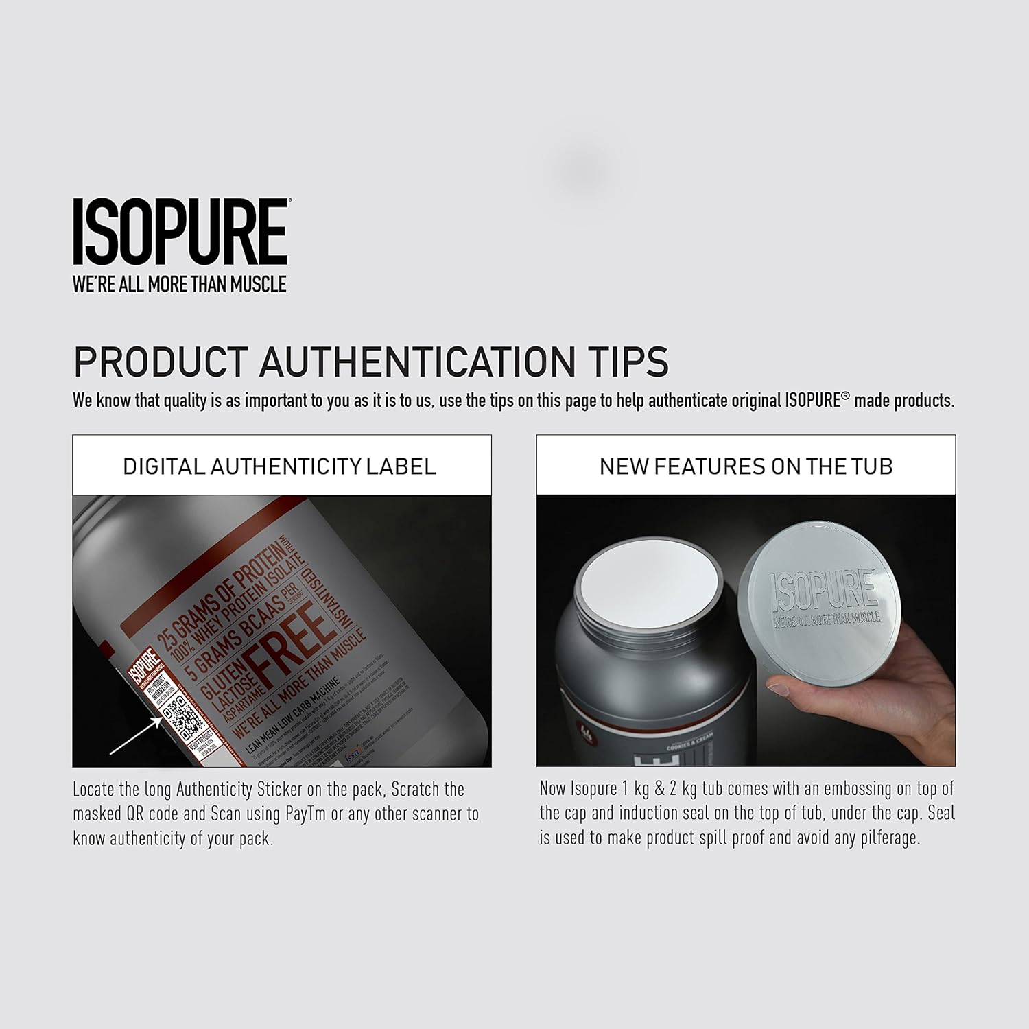 Isopure Low carb Whey Isolate 1kg