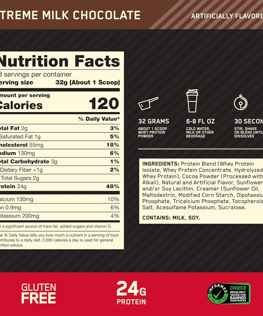 Optimum Nutrition Gold Standard 100% Whey 907g