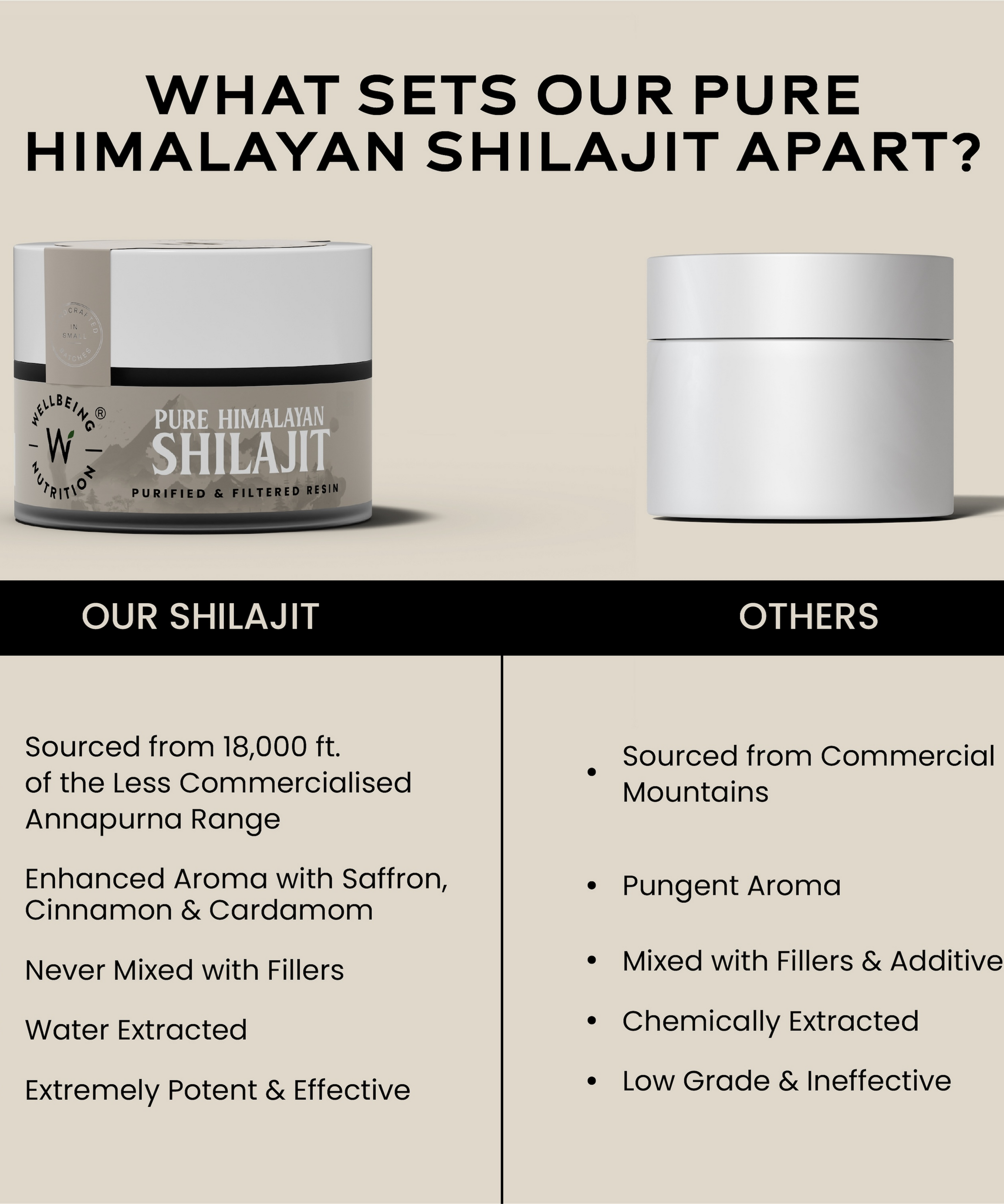 Wellbeing Nutrition Shilajit 10g