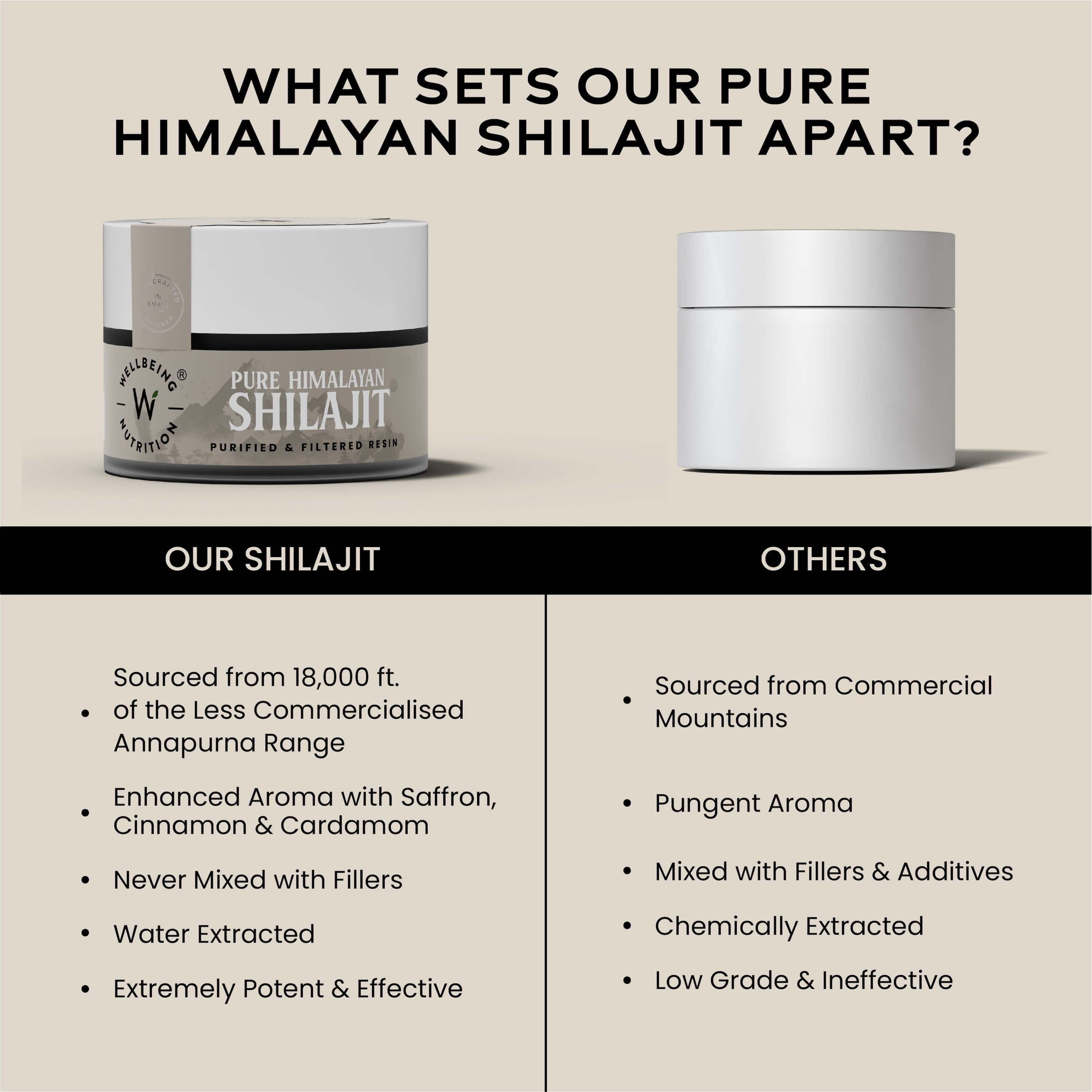 Wellbeing Nutrition Shilajit 10g