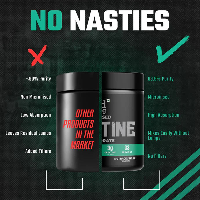 Foodstrong Micronized Creatine Monohydrate 100g