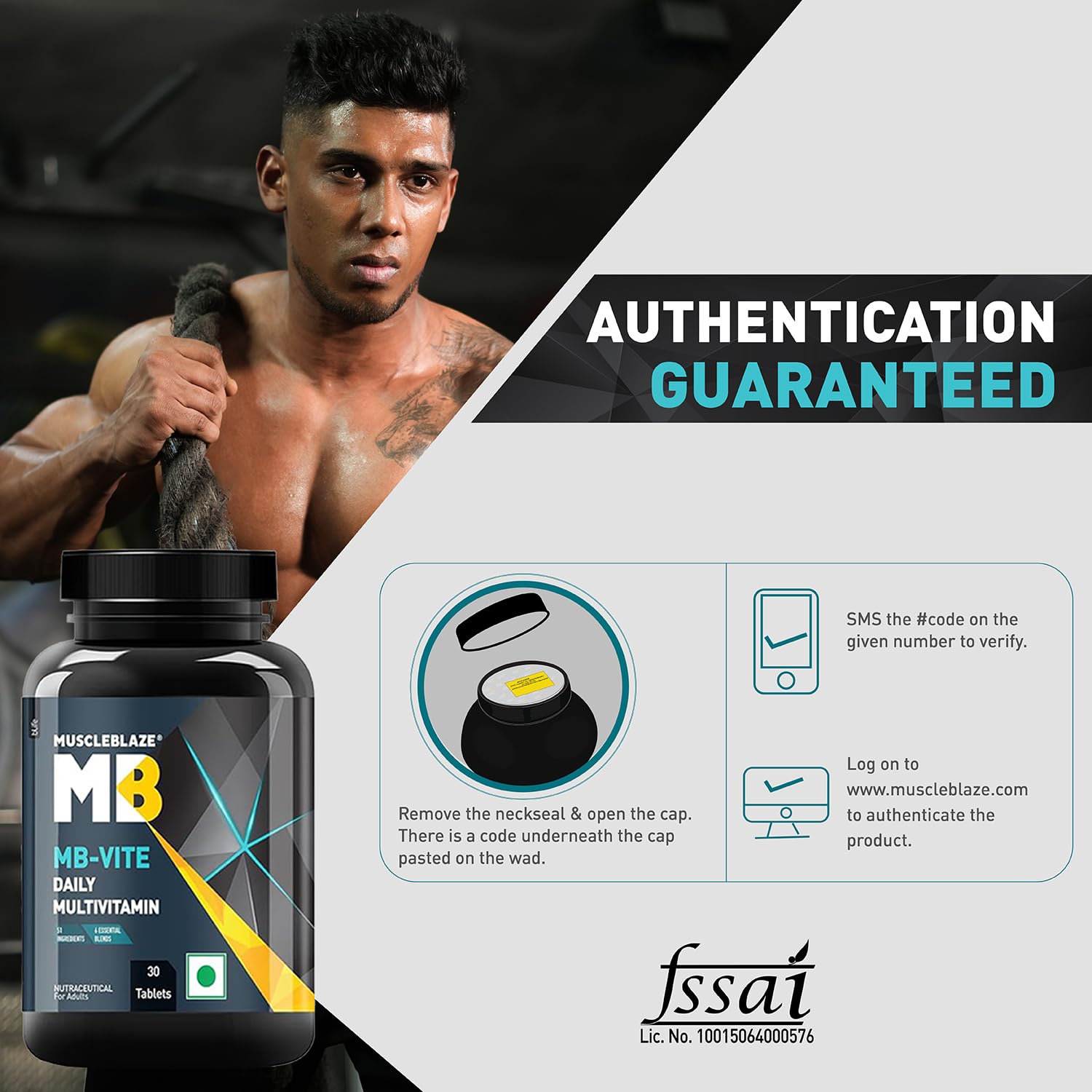 MuscleBlaze-VITE Daily Multivitamin