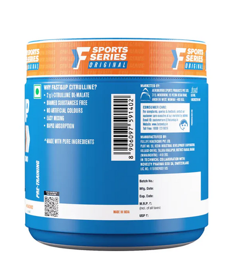 Fast&Up Citrulline Malate 2:1 Unflavoured