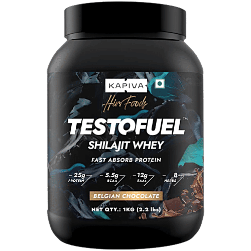 Kapiva Testofuel Shilajit Whey 1kg