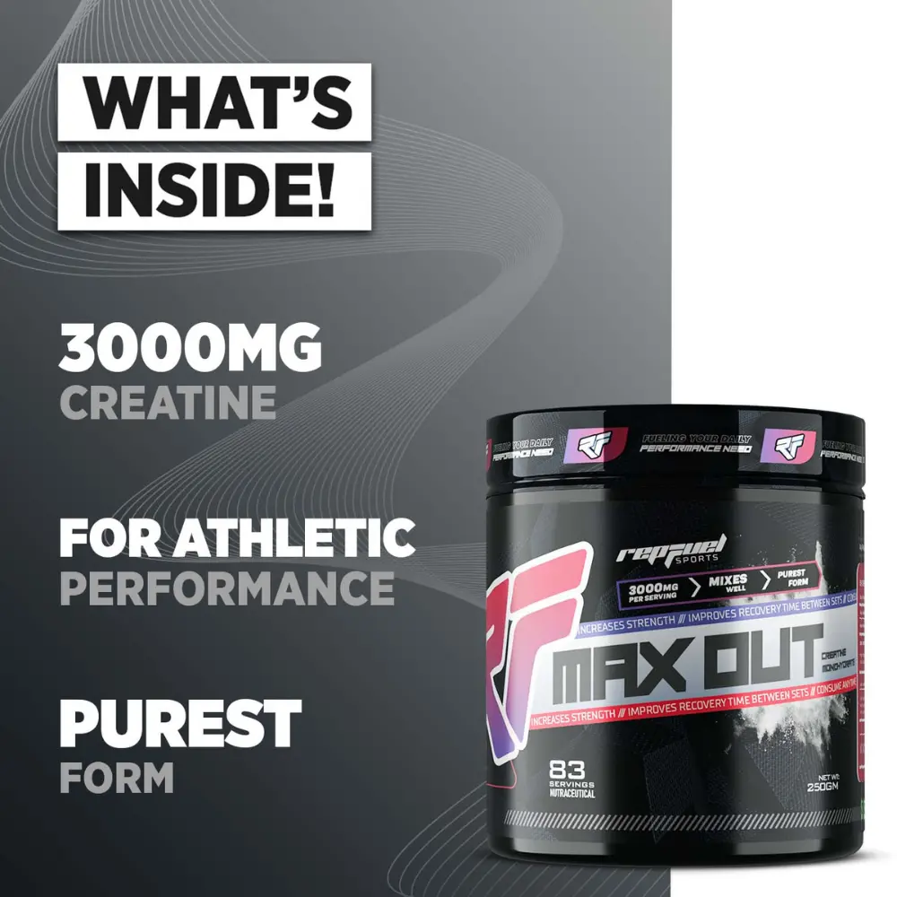 Repfuel Sports Maxout Creatine 100g
