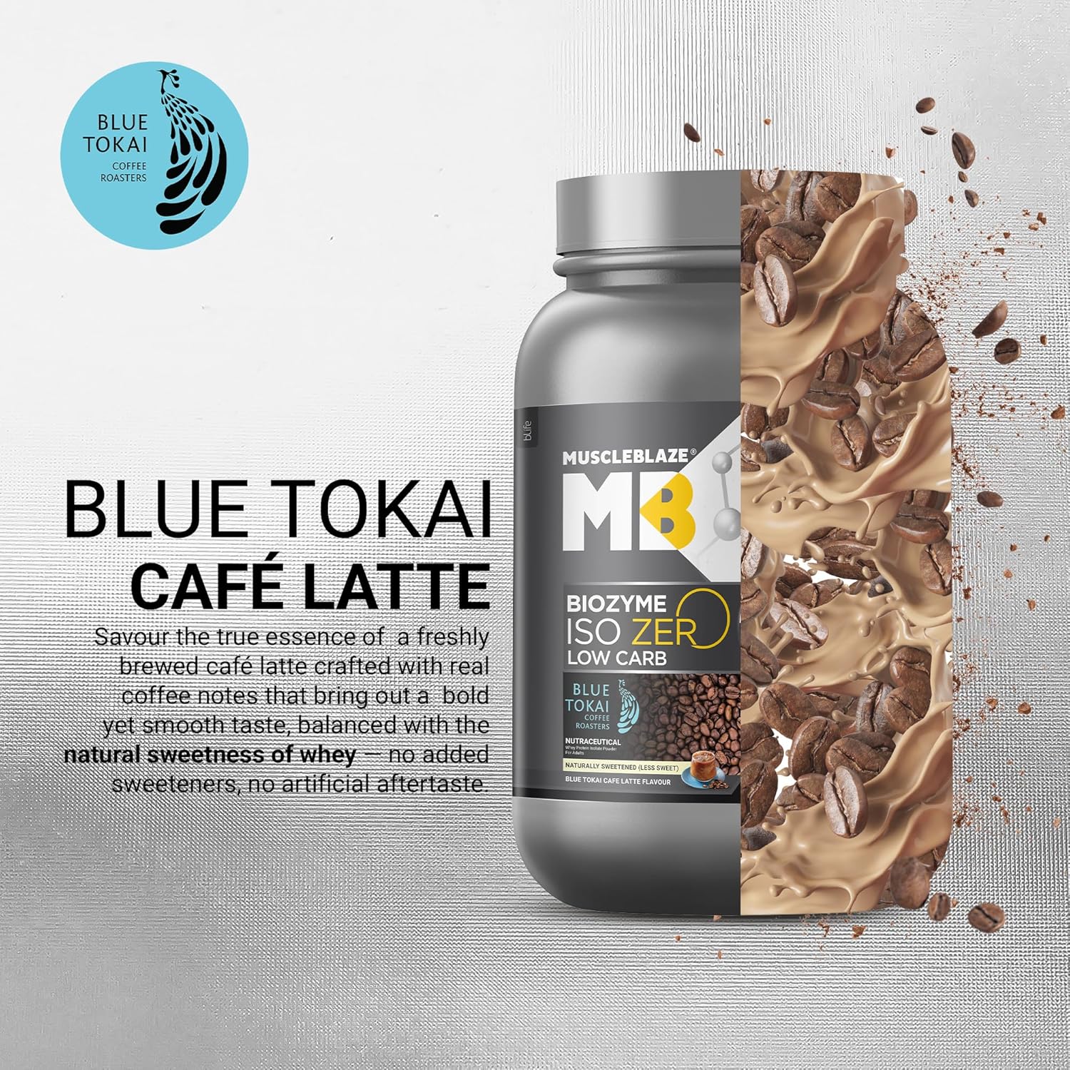 Muscleblaze Biozyme Iso Zero Low Carb 1kg