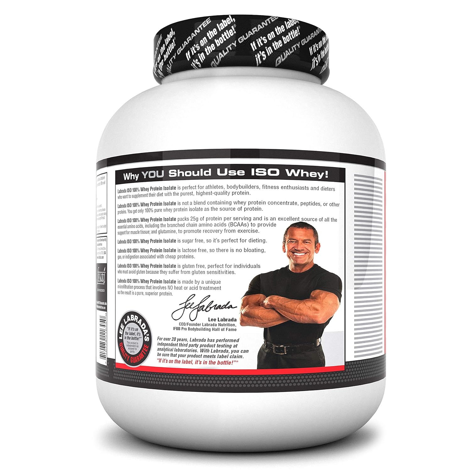 Labrada ISO Whey 100% Whey Protein Isolate 2kg