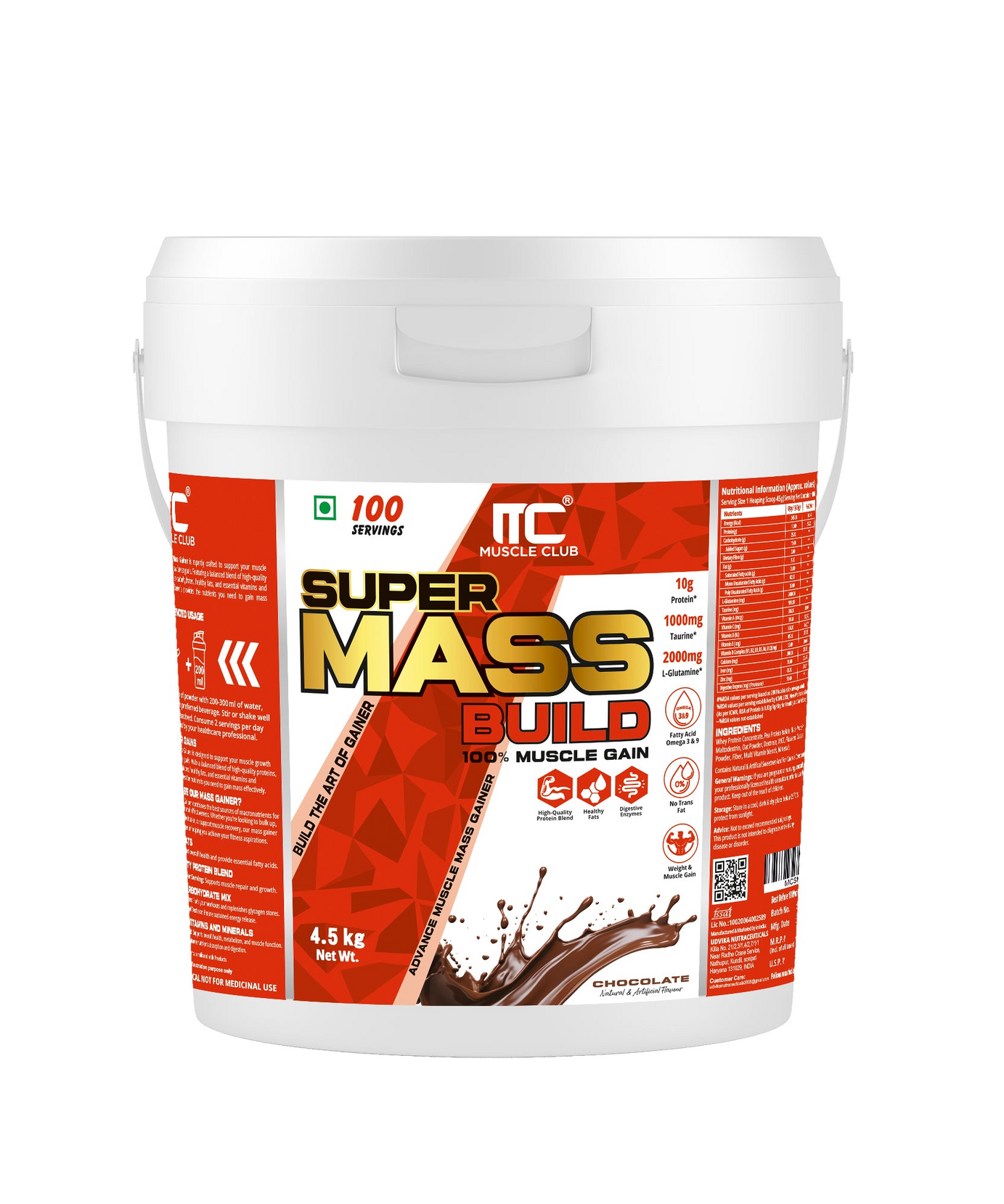 Muscle Club Super Mass Build 5kg