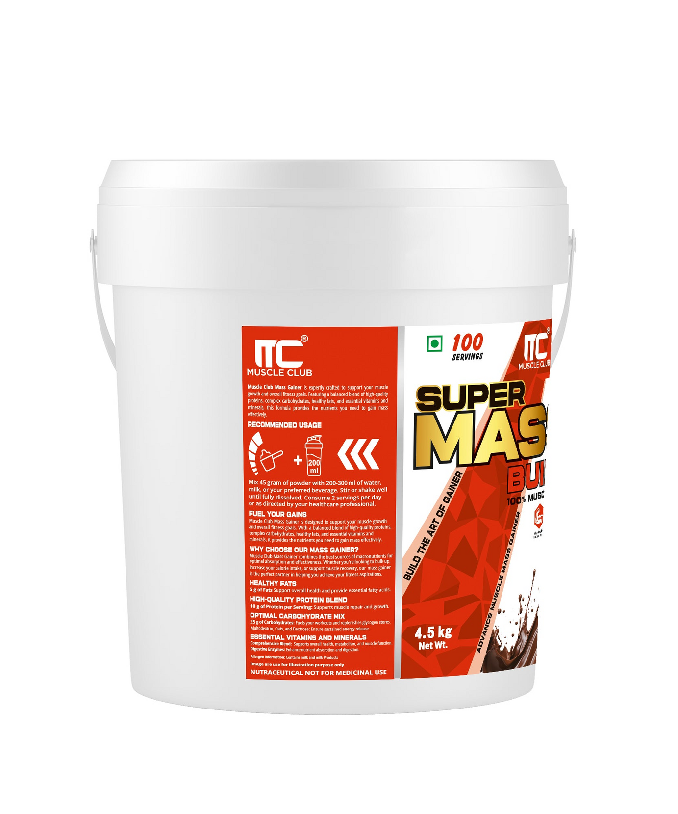 Muscle Club Super Mass Build 5kg