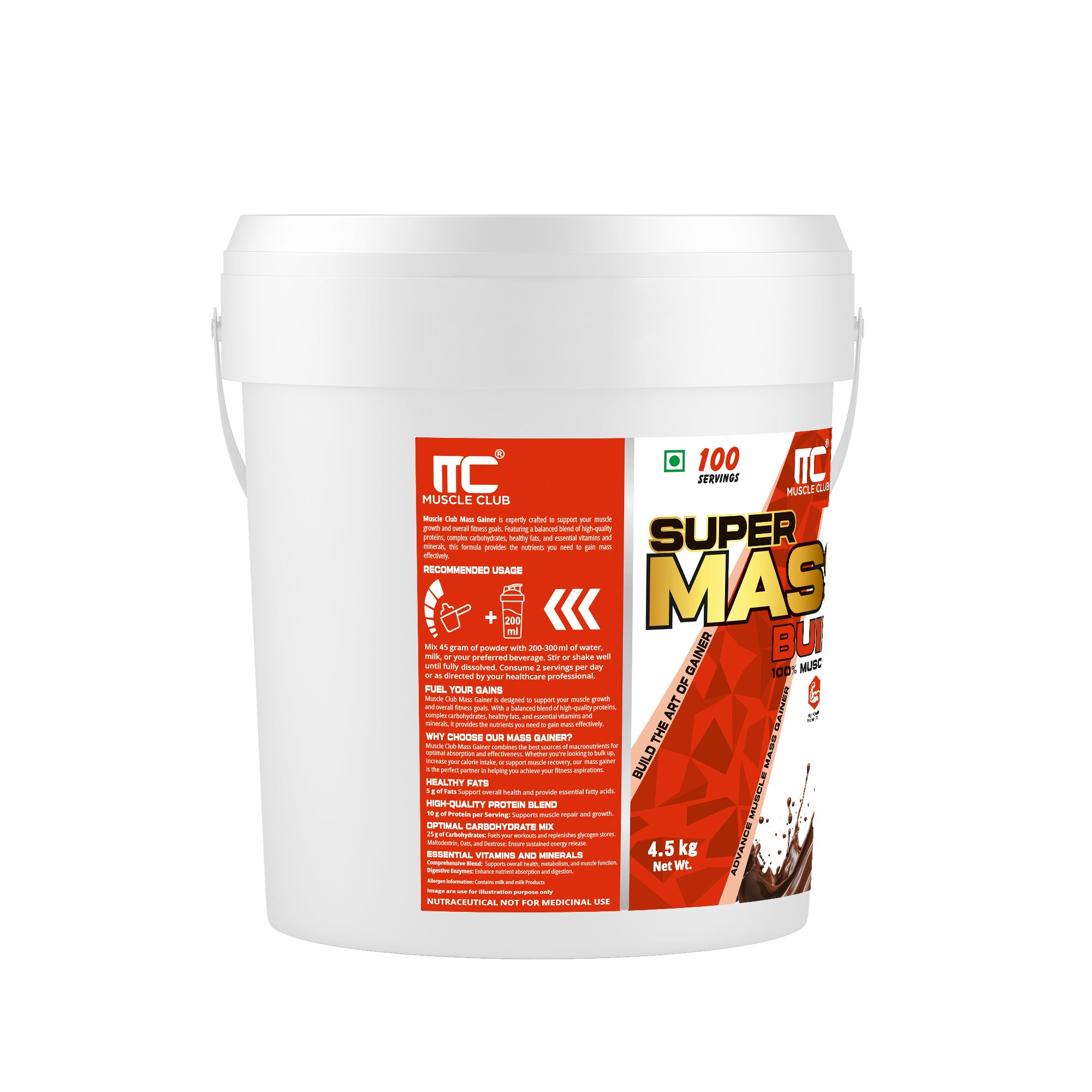 Muscle Club Super Mass Build 5kg