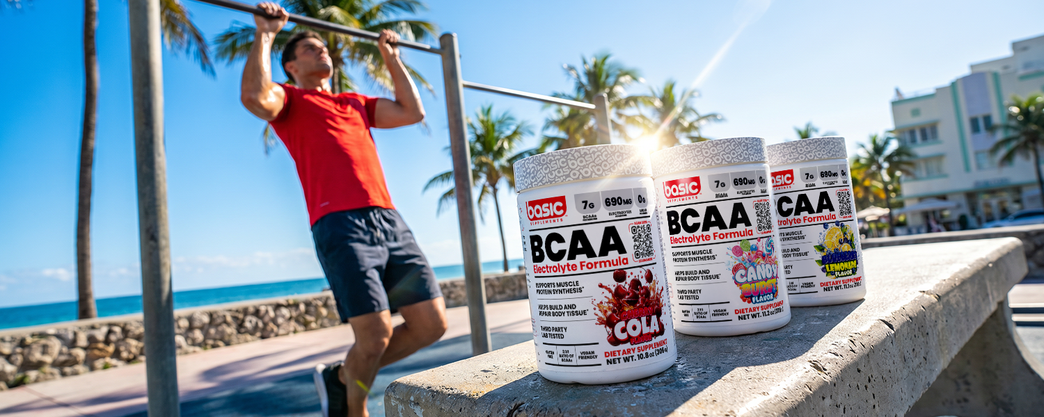 Basic Supplements Bcaa Electrolyte Formula Blueberry 318g