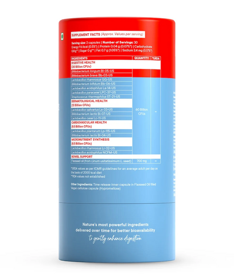 Wellbeing Nutrition Extra Strength Daily Probiotics