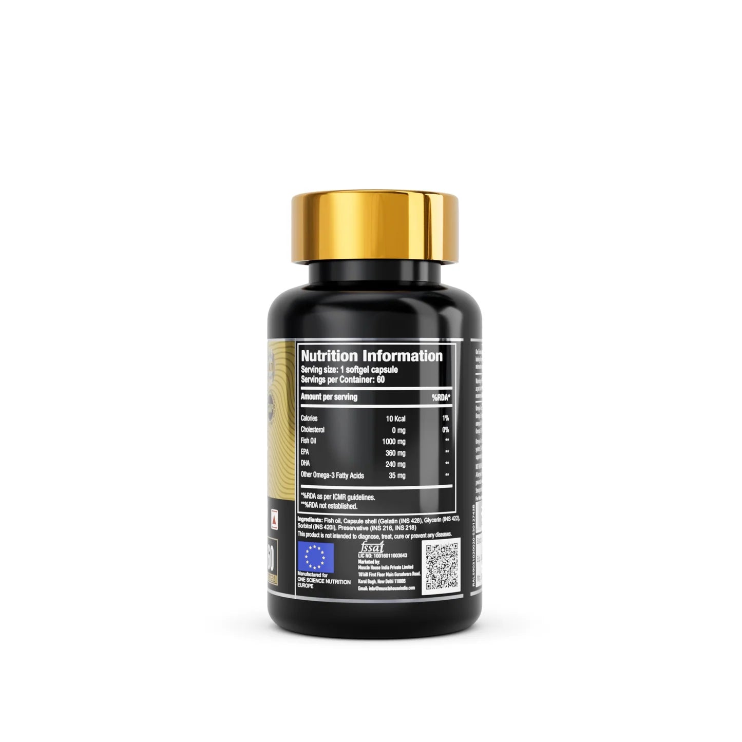 One Science Nutrition Daily Multivitamin + One Science Nutrition Omega-3 Alaskan Fish Oil