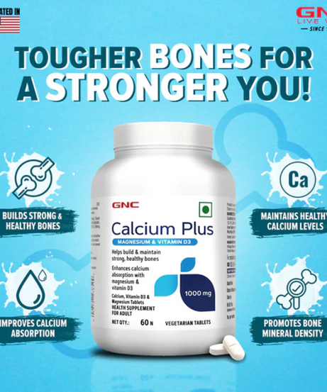 GNC Calcium Plus 1000mg