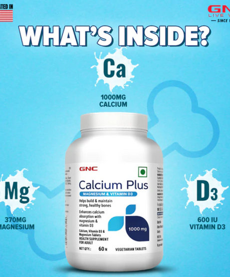 GNC Calcium Plus 1000mg
