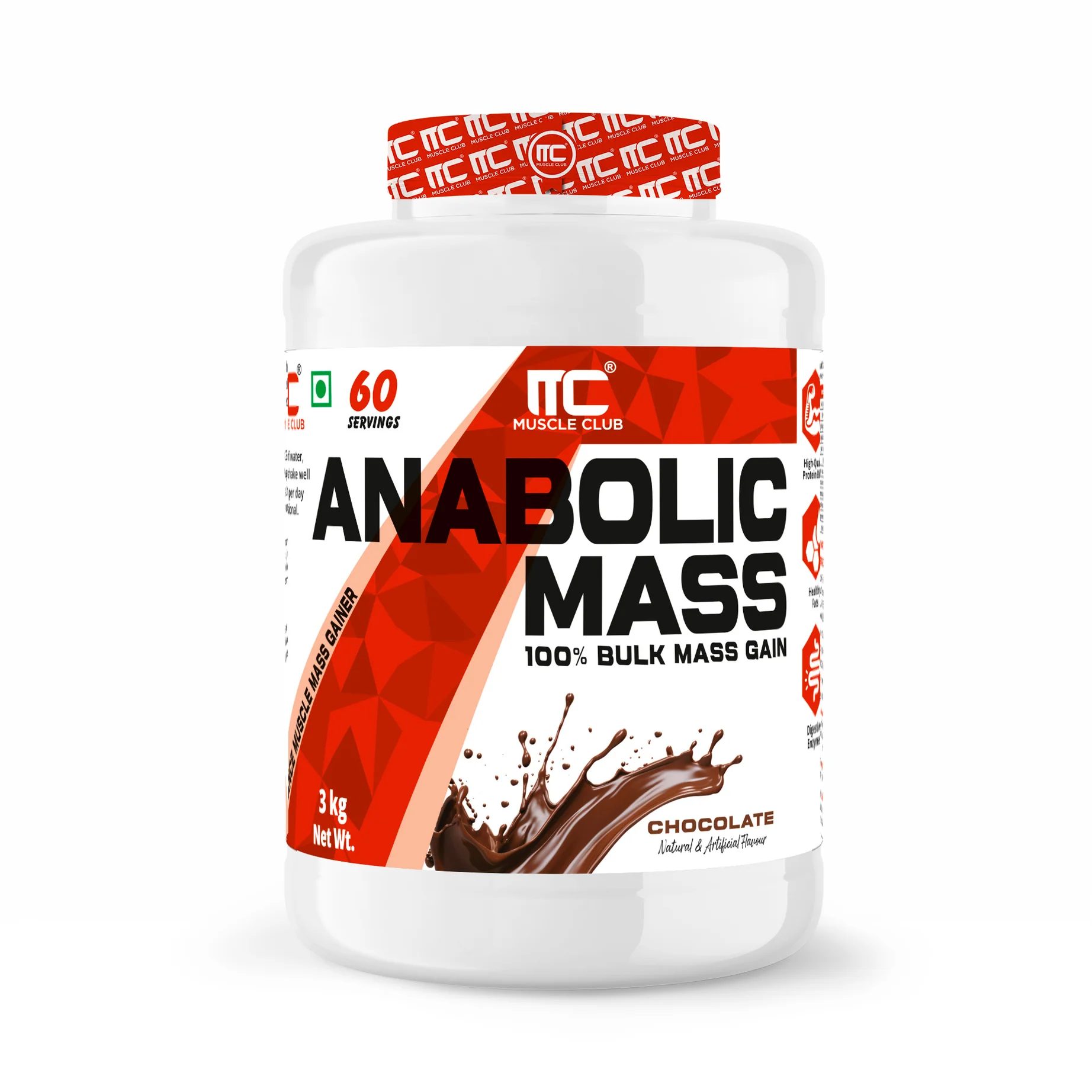 Muscle Club Anabolic Mass 3kg