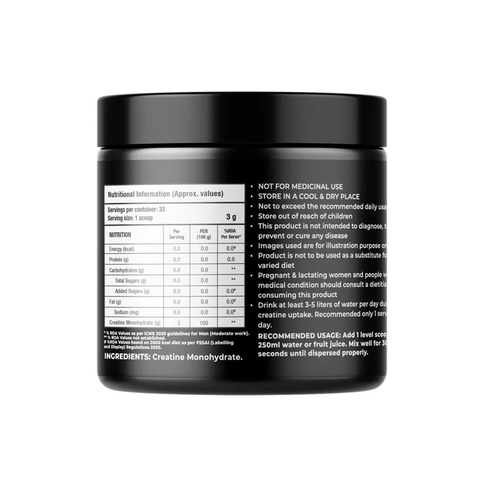 Foodstrong Micronized Creatine Monohydrate 100g