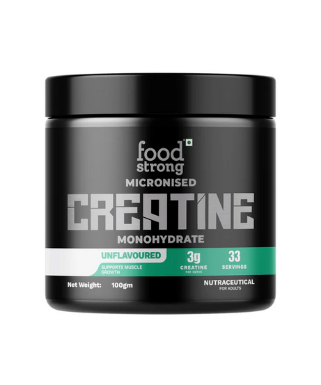 Foodstrong Micronized Creatine Monohydrate 100g