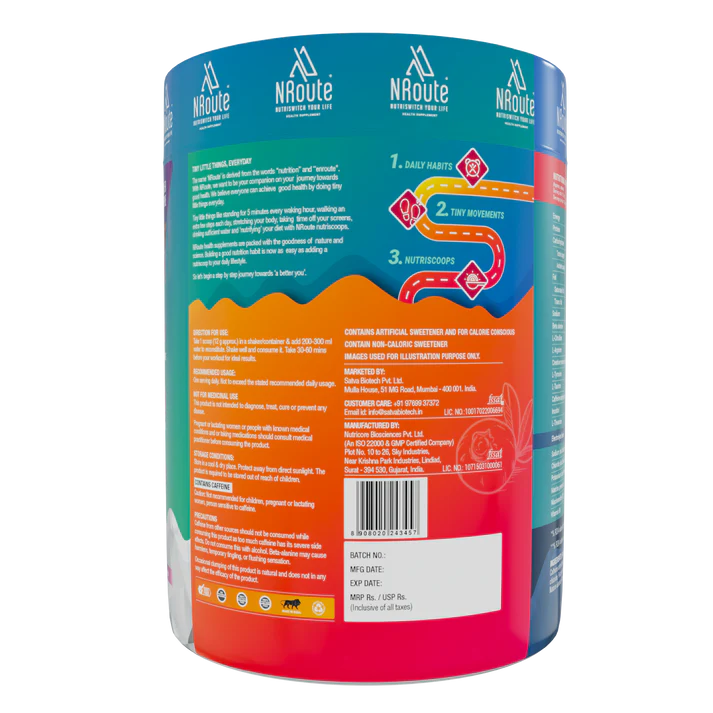 N Route Fire Fuel Pre-Workout 360g
