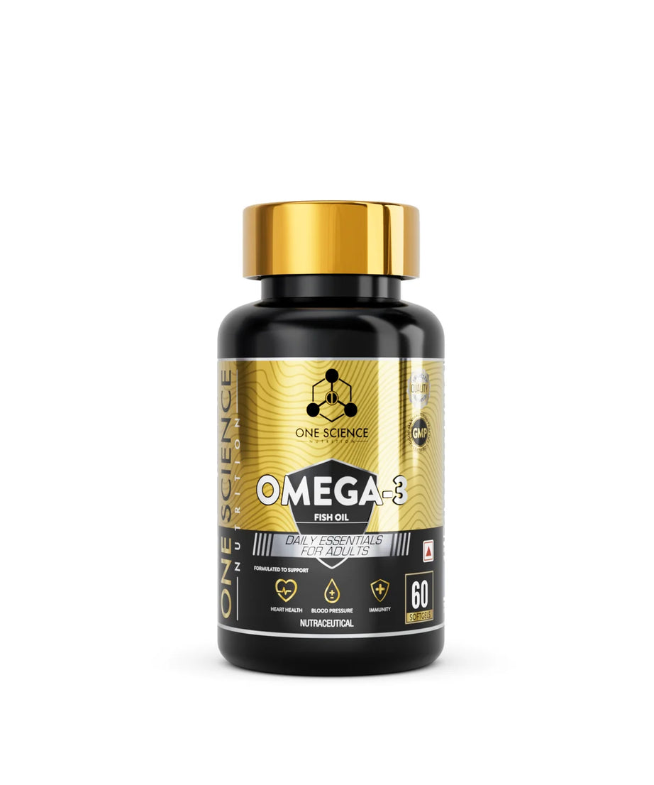 One Science Nutrition Daily Multivitamin + One Science Nutrition Omega-3 Alaskan Fish Oil