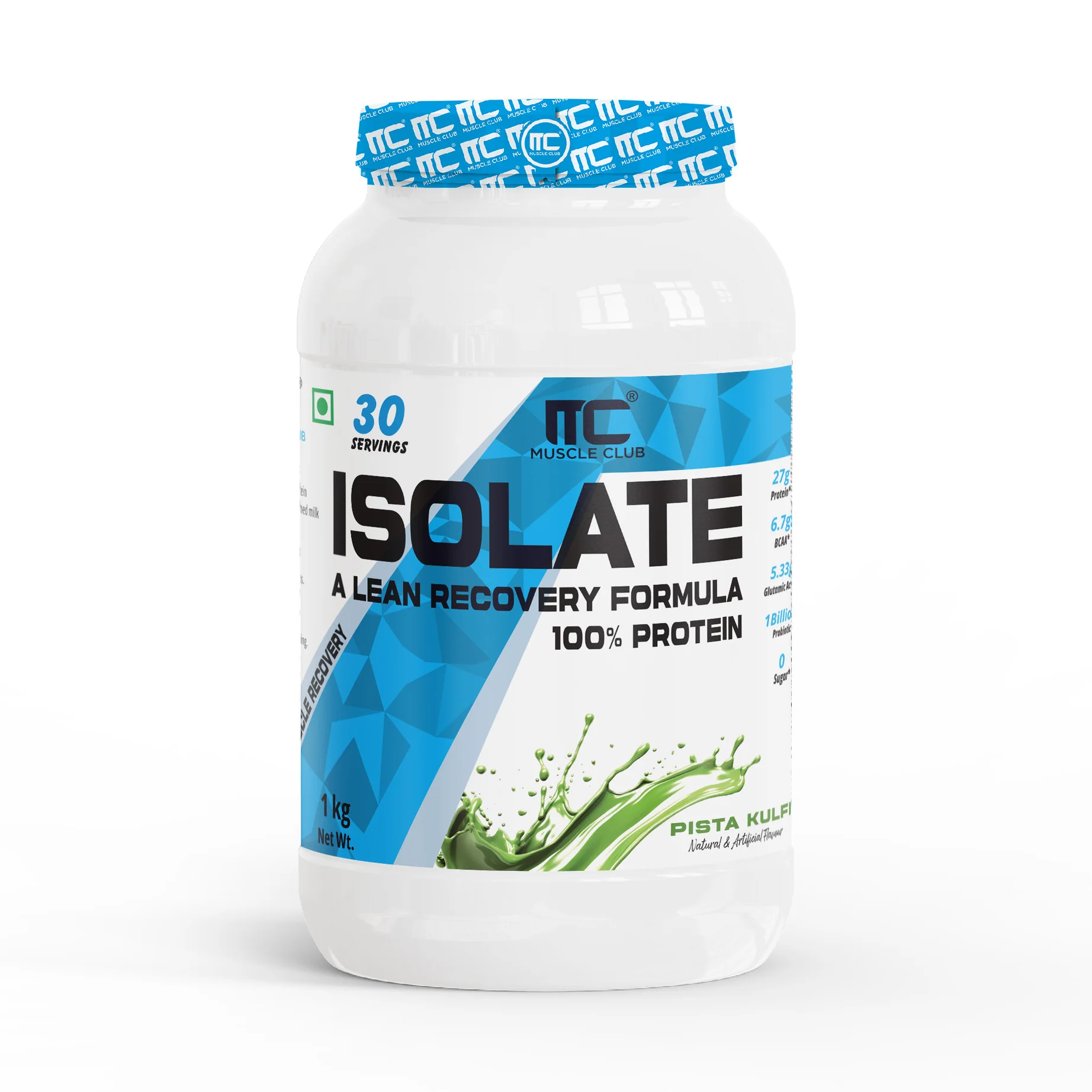 Muscle Club Isolate 100% Protein 1kg